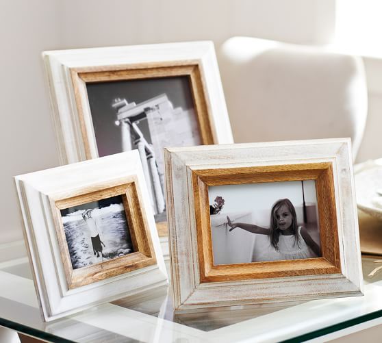 Verena Whitewashed Frames Pottery Barn