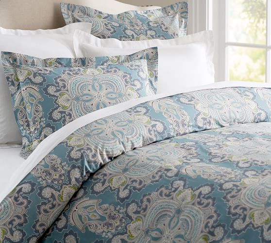 Ainsley Paisley Duvet Cover & Sham | Pottery Barn