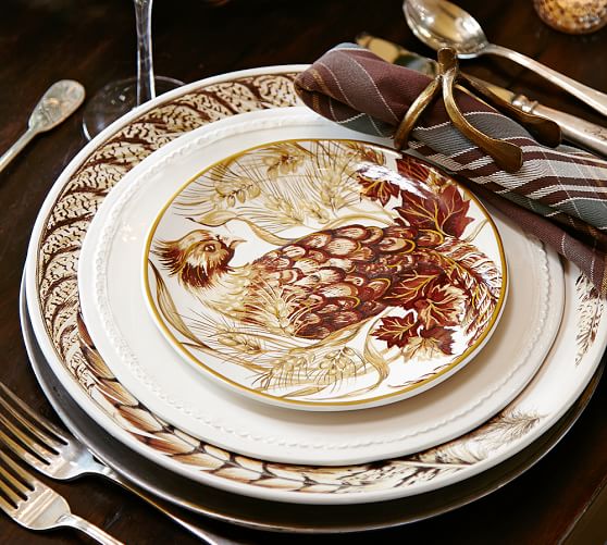 Feather Grand Plates Pottery Barn