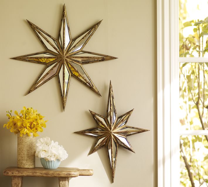 Decorative Star Mirror Pottery Barn