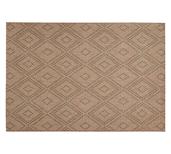 Durban Diamond Indoor Outdoor Rug Pottery Barn Durban Diamond Indoor Outdoor Rug