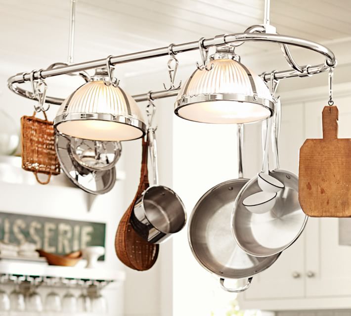 Sawyer Pot Rack Pendant Pottery Barn