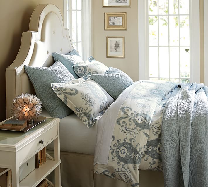 Mia Ikat Duvet Cover Sham Pottery Barn