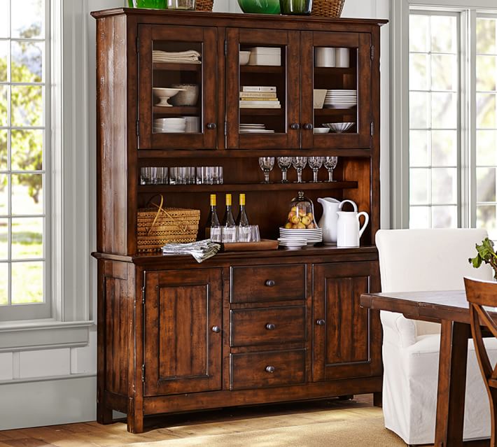 Benchwright Buffet Hutch Pottery Barn
