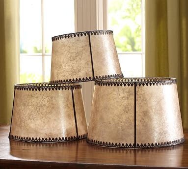 Filigree Mica Lamp Shade Pottery Barn