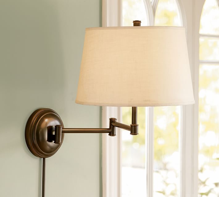 Chelsea Swing Arm Sconce Pottery Barn