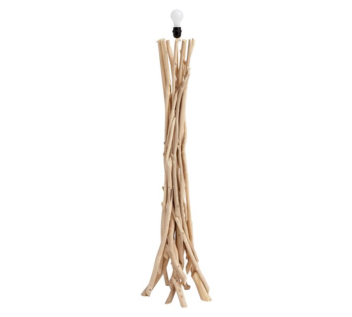 Driftwood Floor Lamp Base Pottery Barn
