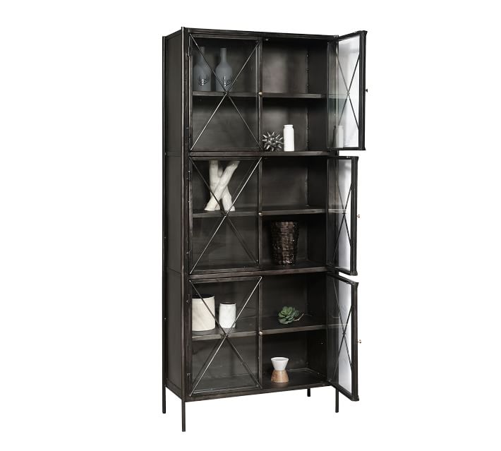 Hadley Display Cabinet Pottery Barn