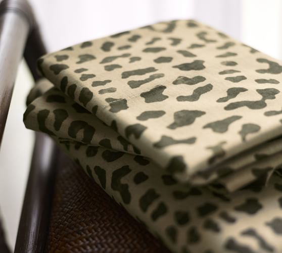Leopard Sheet Set Pottery Barn