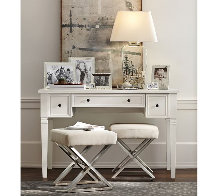 Atrium Glass Table Lamp Pottery Barn