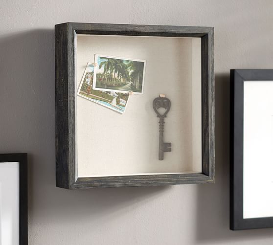 WallMounted Shadowbox Pottery Barn