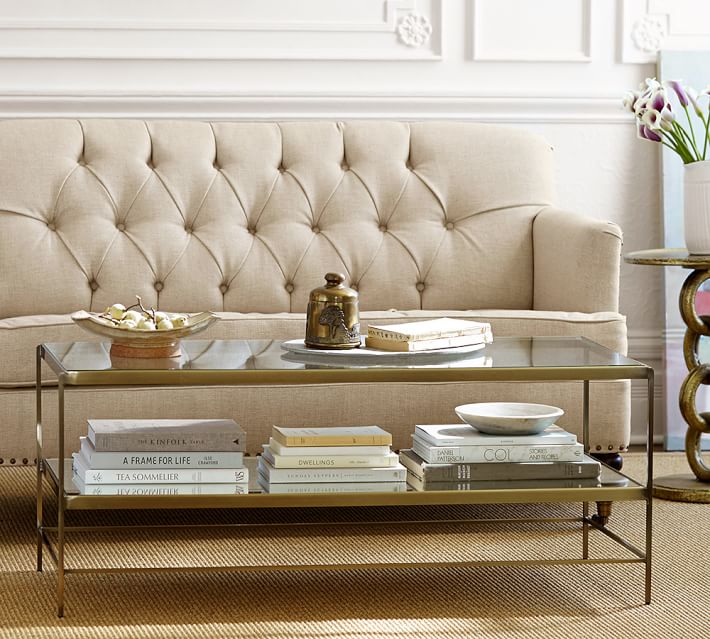 Leona Coffee Table Pottery Barn