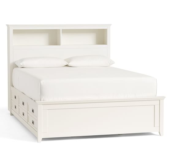 Lonny Storage Bed Headboard Pottery Barn Lonny Storage Bed Headboard