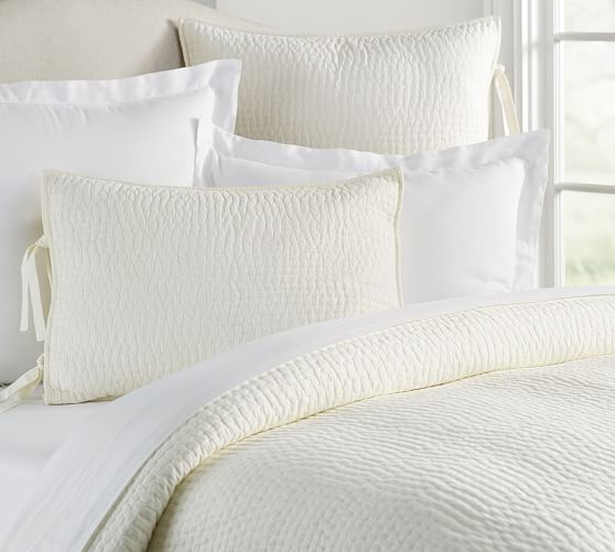 PickStitch Handcrafted Quilt & Sham Pottery Barn