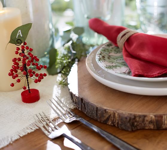 Berry Place Card Holder, Set of 4 Pottery Barn