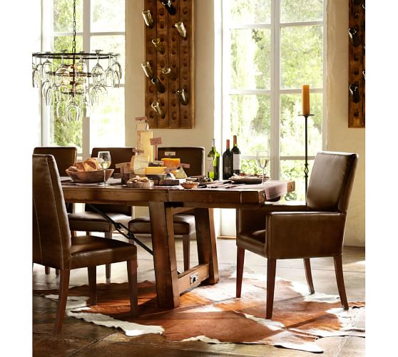 Wine Glass Rack Chandelier | Pottery Barn
