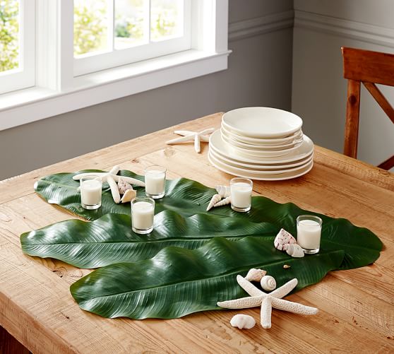 Faux Banana Leaf Palm Pottery Barn Faux Banana Leaf Palm