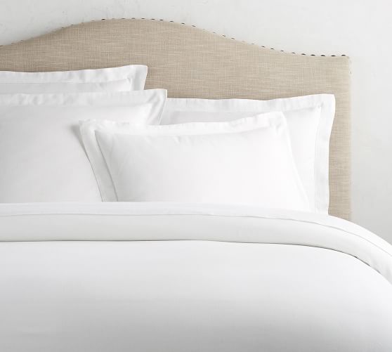 Tencel Duvet Cover Sham White Pottery Barn Tencel Duvet Cover Sham White