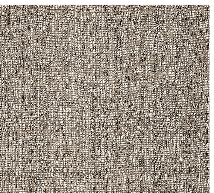 Chunky Wool Jute Rug Gray Pottery Barn