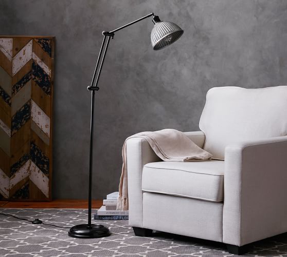 Chester Task Floor Lamp Pottery Barn Chester Task Floor Lamp