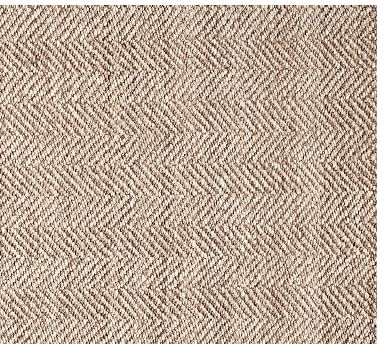 Chevron Wool Jute Rug Swatch Pottery Barn