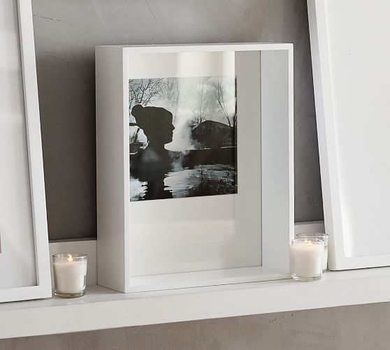 Wood Gallery Shadowbox Frames Pottery Barn
