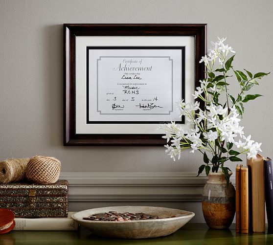 Diploma Frame Pottery Barn