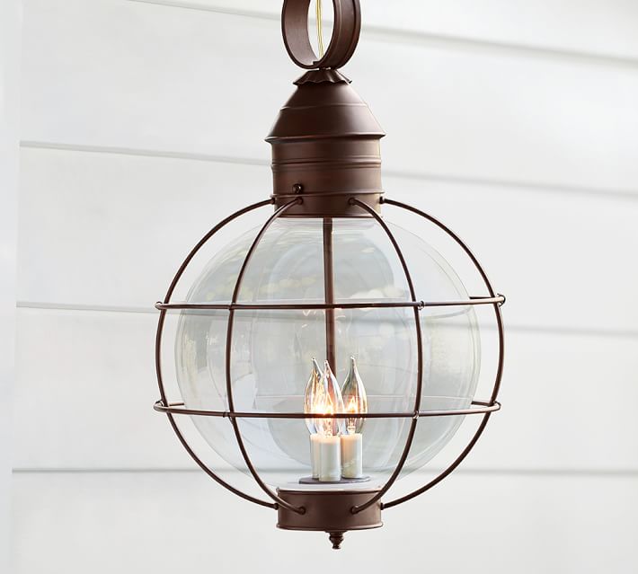 Fisherman S Indoor Outdoor Pendant Pottery Barn
