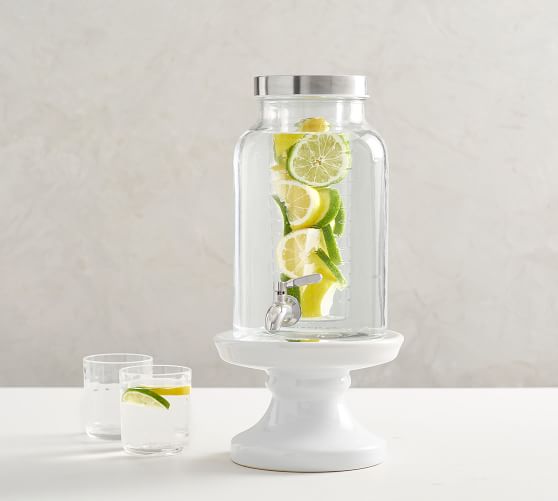 Infuser Drink Dispenser & Stand Pottery Barn