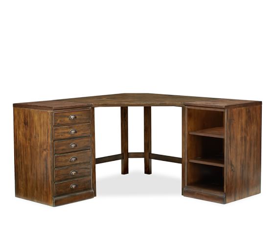 Home Office Desks Writing Craft Tables Pottery Barn Printer S Corner Desk
