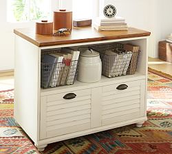 Whitney Wrapping Paper Hutch | Pottery Barn