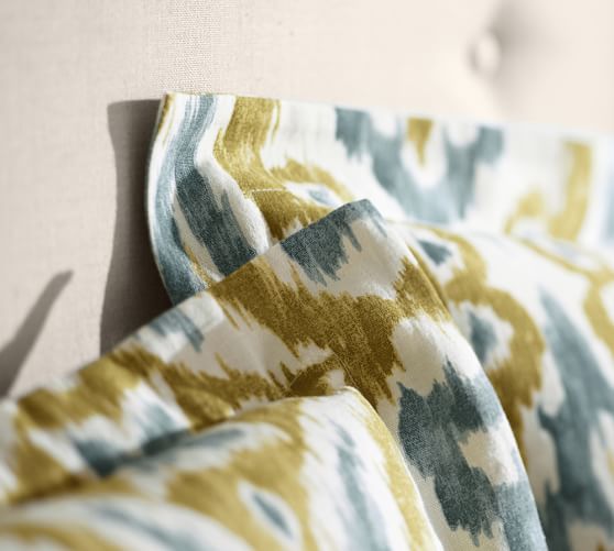 Phillipa Ikat Duvet Cover & Sham Pottery Barn