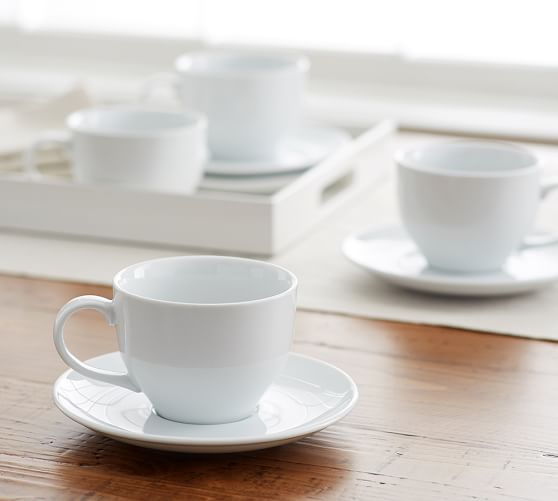 Great White Rim Dinnerware Pottery Barn