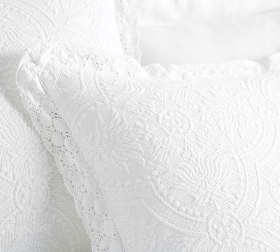 Noelle Matelasse Duvet Cover & Sham Pottery Barn