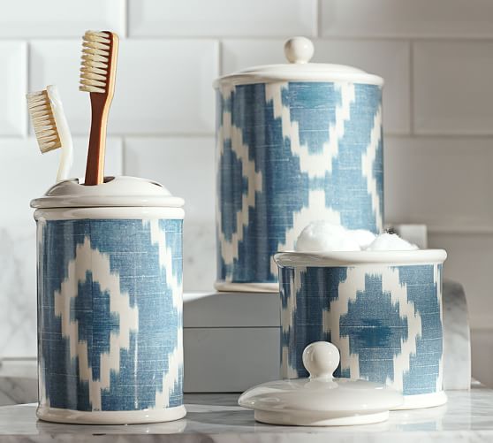 Ikat Bath Accessories Pottery Barn