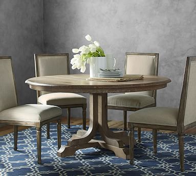 linden table pedestal