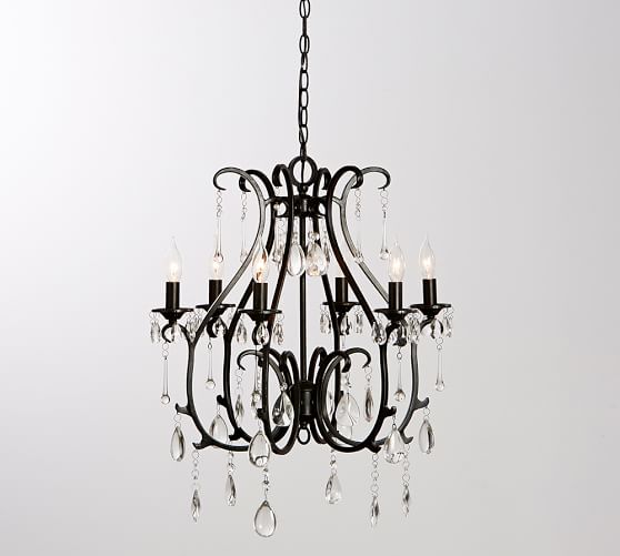 Celeste Crystal Chandelier Pottery Barn