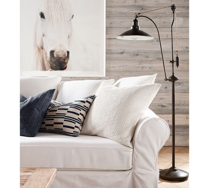Glendale Pulley Task Floor Lamp Pottery Barn