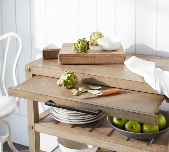 Brooklyn Kitchen Cart Pottery Barn