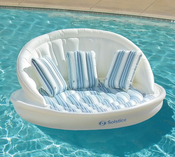 Pool Sofa Float 178 62 73 35 Tagr Sofa Pool Float By Pottery Barn Rh Com Contemporary Tables Floating Couch