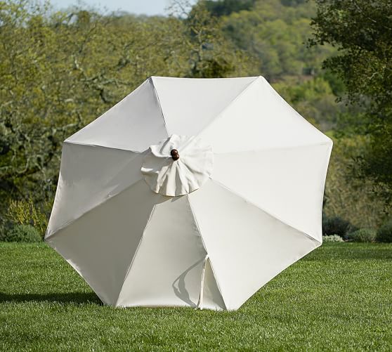 6 foot round patio umbrella white round market umbrella solid pottery barn 6 foot round patio umbrella white round market umbrella solid pottery barn