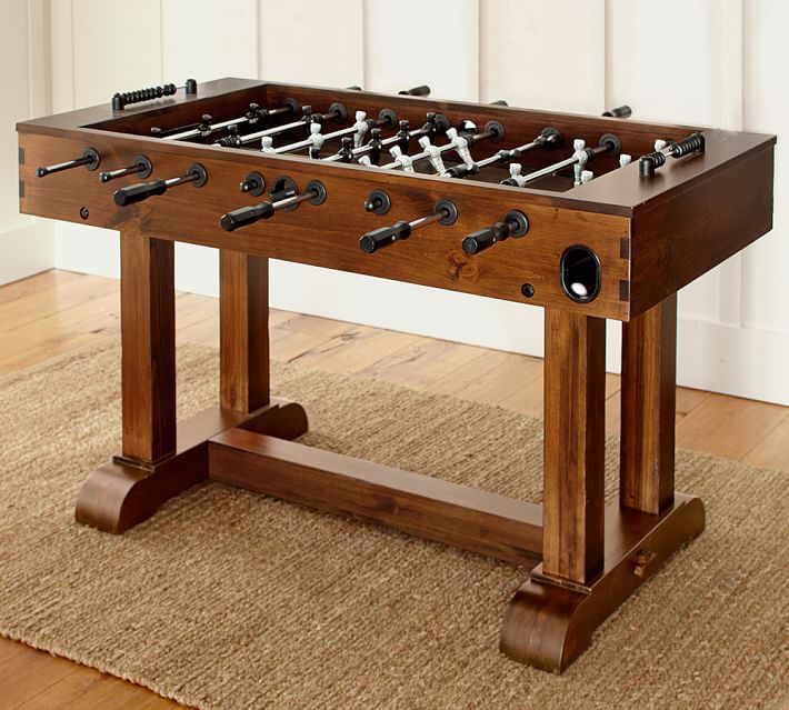 Rustic Gany Foosball Table Pottery Barn