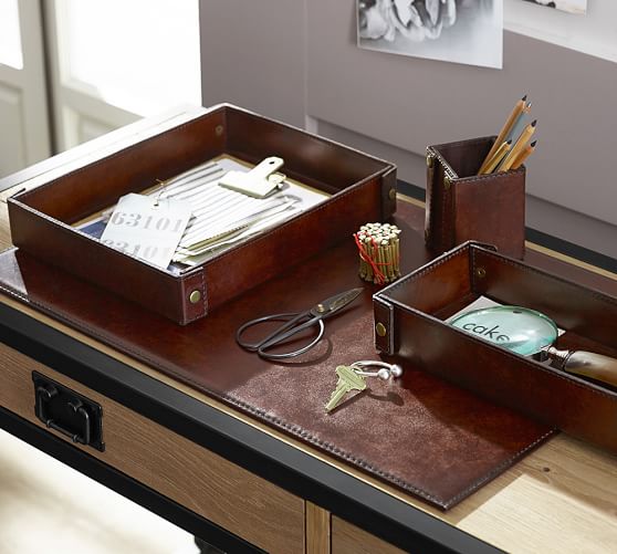 Saddle Leather Desk Blotter Pottery Barn Saddle Leather Desk Blotter Saved View Larger Roll Over Image To Zoom