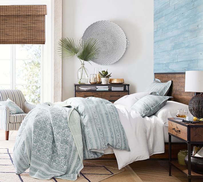 Samira Block Print Duvet Cover Sham Pottery Barn