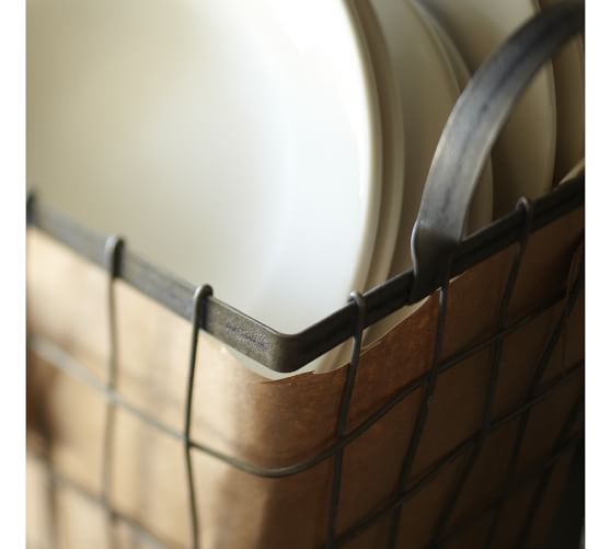Wire Utility Basket Pottery Barn