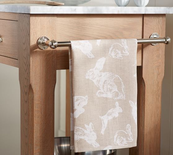 Sketch Bunny Kitchen Towel Pottery Barn