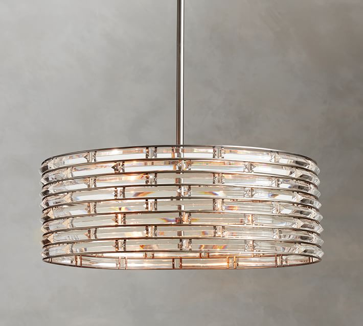 Regent Crystal Chandelier Pottery Barn