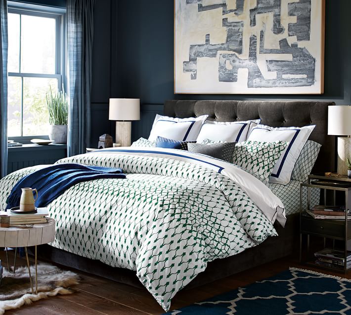 Skye Duvet Cover Sham Pottery Barn