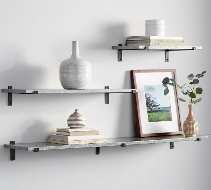 Galvanized Wall Shelf Photos And Door Tinfishclematis Com Galvanized Wall Shelf Designs