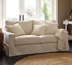 Sofas Couches Loveseats Pottery Barn Pb Comfort Square Arm Slipcovered Sofa